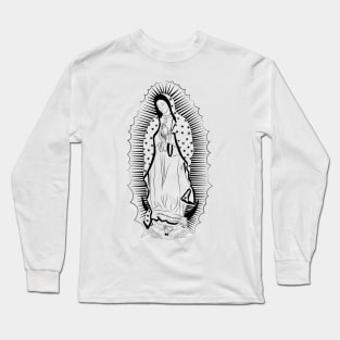 Virgen María Nuestra Señora de Guadalupe Long Sleeve T-Shirt